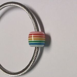 Rainbow Charm for Pandora Style Bracelet‎